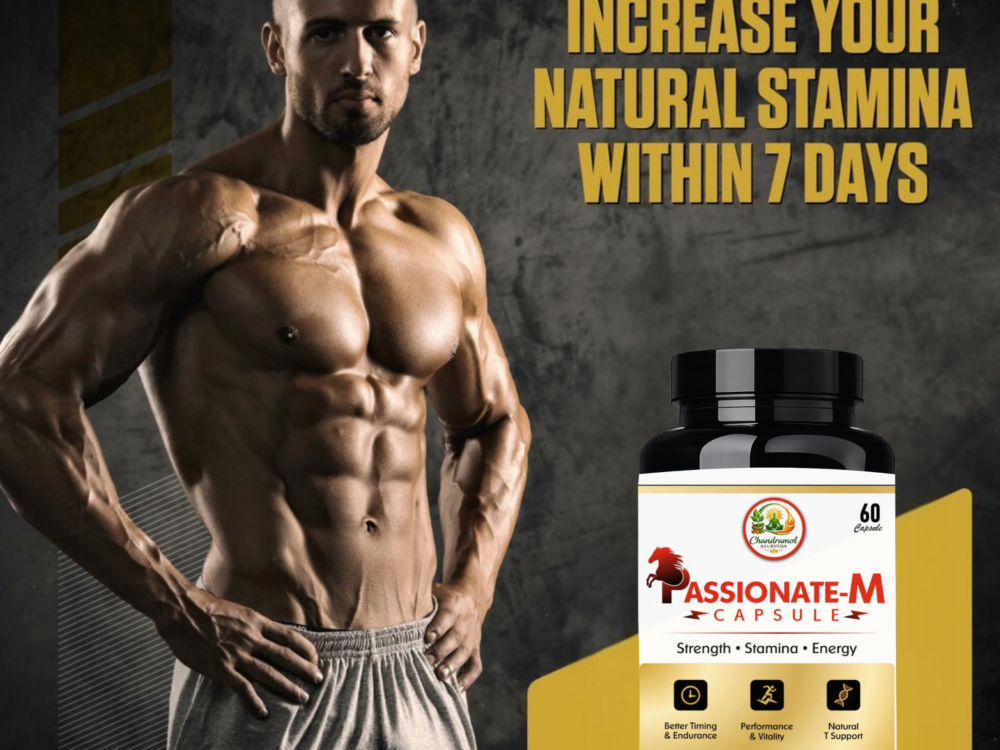 Passionate-M Capsule – Natural Strength & Vitality Formula