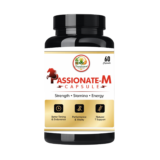 Chandramol Ayurveda Passionate-M Capsules | For Strength, Stamina & Energy | Natural T-Support (60 Capsules)