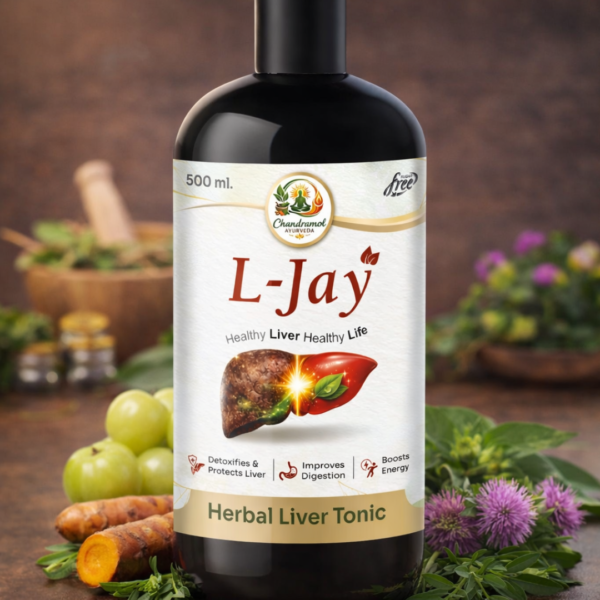 L-Jay Herbal Liver Tonic – Ayurvedic Solution for Liver Detox & Digestive Health