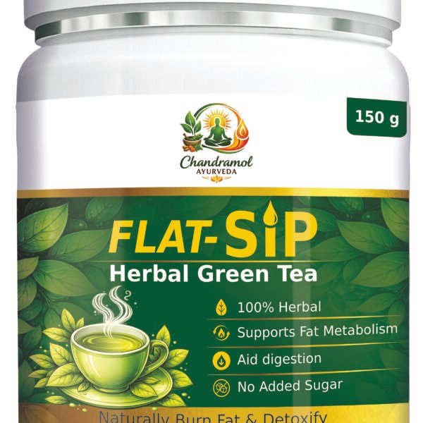 Flat Sip Tea – Ayurvedic Weight Loss Drink | Metabolism Booster Tea