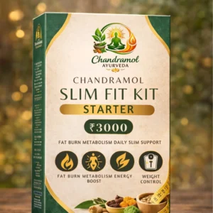 Chandramol Slim Fit Kit Starter | 100% Natural Weight Control & Metabolism Daily Slim Support
