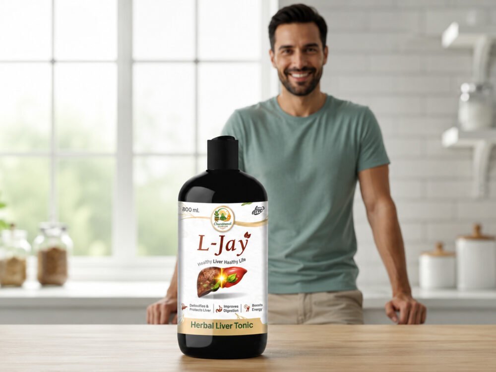 L-Jay Herbal Liver Tonic – Ayurvedic Solution for Liver Detox & Digestive Health