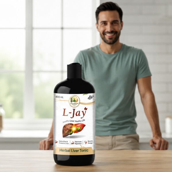 L-Jay Herbal Liver Tonic – Ayurvedic Solution for Liver Detox & Digestive Health